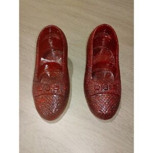 Wizard of Oz Ruby Slippers Westland Giftware 6" Red Glitter Movie Wicked Witch